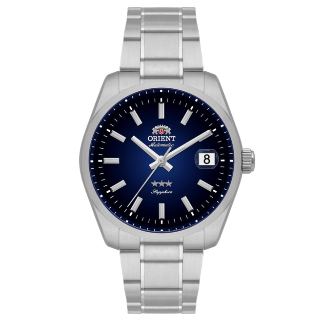 Relógio Orient 3 Stars Elegance Automático - YN6SS041 D1SX Azul 1