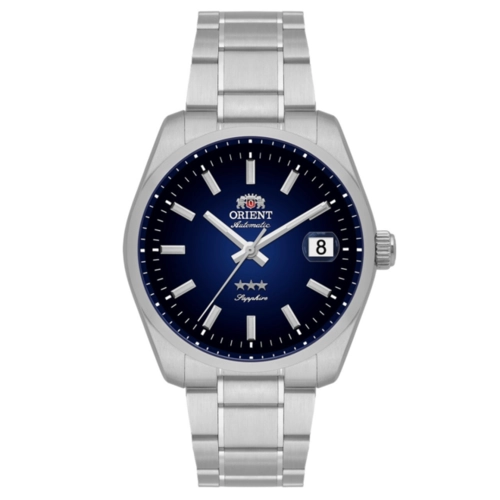 Relógio Orient 3 Stars Elegance Automático - YN6SS041 D1SX Azul