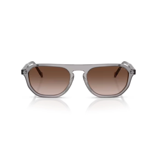 Óculos de Sol Vogue 0VO5752S 28201354 Acetato Cinza Transparente com lentes na cor Marrom Degradê 2
