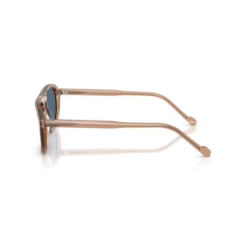 Óculos de Sol Vogue 0VO5752S 31898054 Acetato Marrom Transparente com lentes na cor Azul Marinho
