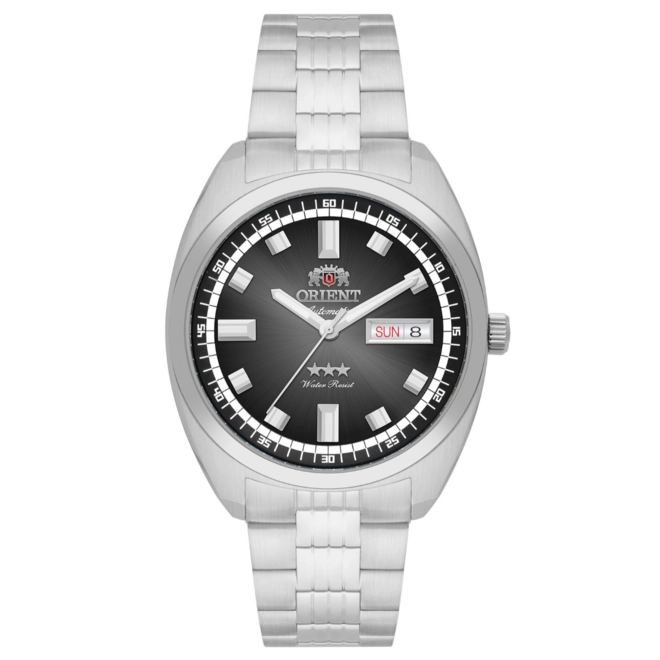 Relógio Orient 3 Stars Heritage Automático - YN6SS004A P1SX Preto 1