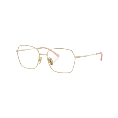 Óculos de Grau Vogue 0VO4366T 5193 53 Titânio Dourado