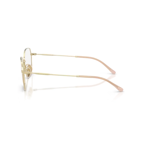 Óculos de Grau Vogue 0VO4366T 5193 53 Titânio Dourado