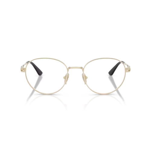 Óculos de Grau Vogue 0VO4370 848 52 Metal Dourado Claro