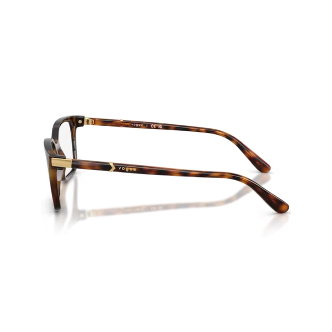 Óculos de Grau Vogue 0VO5745 W656 53 Nylon Marrom Mesclado 4