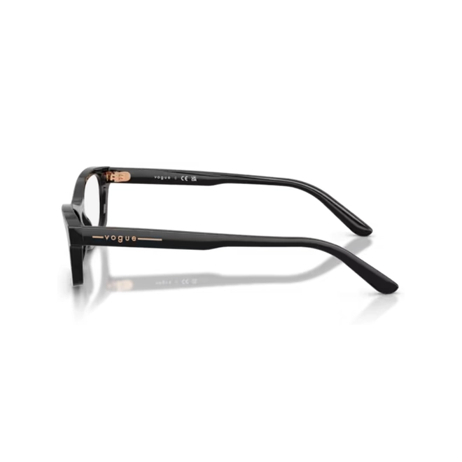 Óculos de Grau Vogue 0VO5747 W44 54 Acetato Preto 4