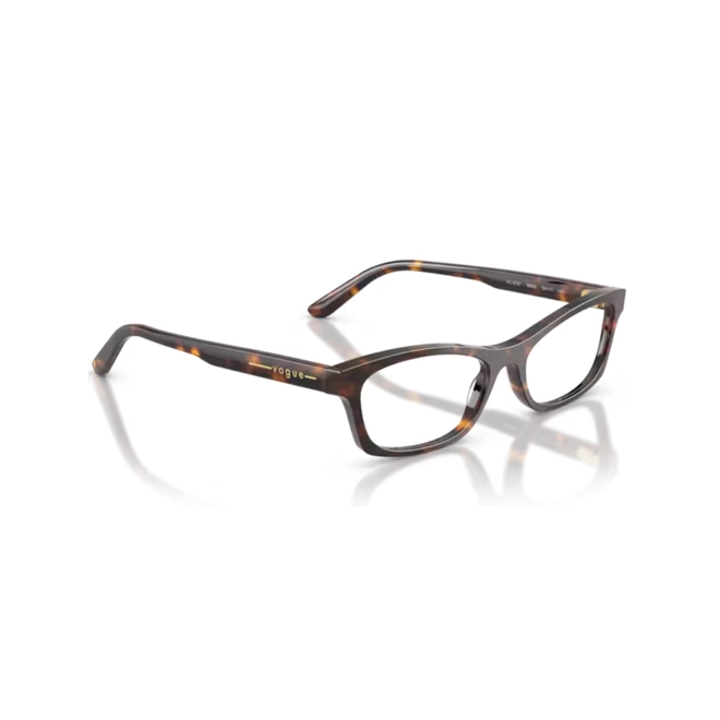 Óculos de Grau Vogue 0VO5747 W656 54 Acetato Marrom Mesclado Escuro 3