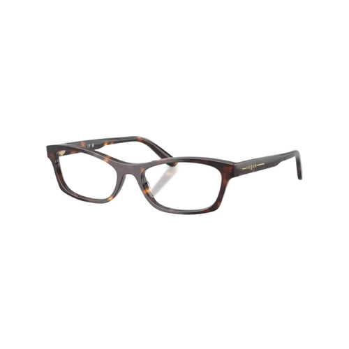 Óculos de Grau Vogue 0VO5747 W656 54 Acetato Marrom Mesclado Escuro
