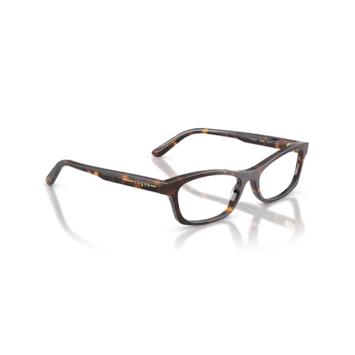 Óculos de Grau Vogue 0VO5747 W656 54 Acetato Marrom Mesclado Escuro