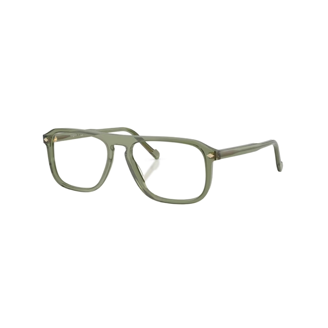 Óculos de Grau Vogue 0VO5753 2821 55 Acetato Verde Transparente 1
