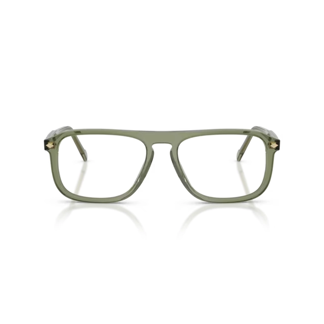 Óculos de Grau Vogue 0VO5753 2821 55 Acetato Verde Transparente 2