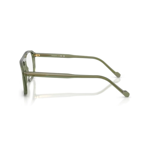 Óculos de Grau Vogue 0VO5753 2821 55 Acetato Verde Transparente