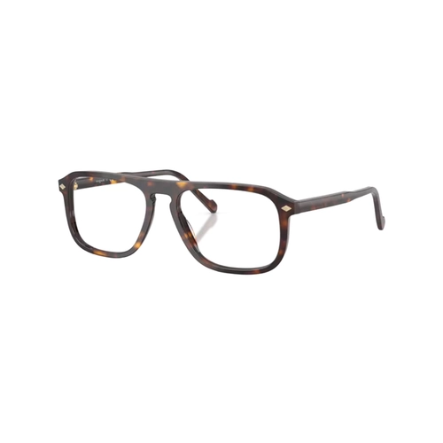 Óculos de Grau Vogue 0VO5753 W656 55 Acetato Marrom Mesclado Escuro