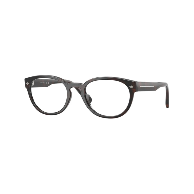 Óculos de Grau Vogue 0VO5756 2386 52 Nylon Marrom Mesclado Escuro 1