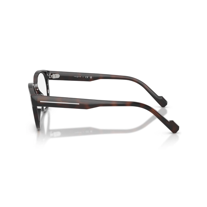 Óculos de Grau Vogue 0VO5756 2386 52 Nylon Marrom Mesclado Escuro 4