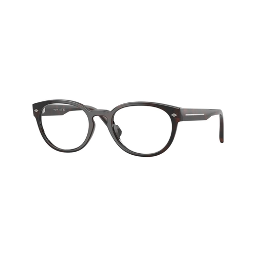Óculos de Grau Vogue 0VO5756 2386 52 Nylon Marrom Mesclado Escuro