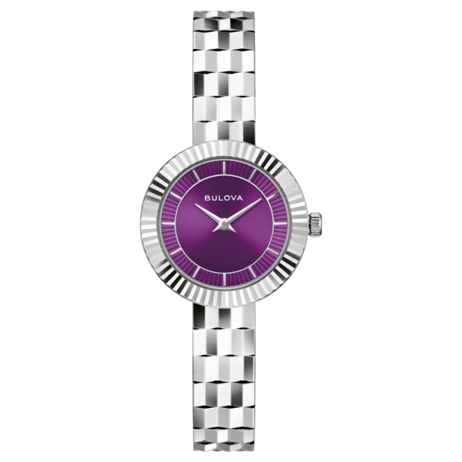 Relógio Bulova Disco Feminino - 96L363 Roxo 1