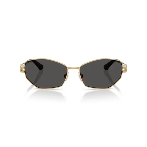 Óculos de Sol Dolce & Gabbana 0DG2338 02/87 58 Metal Dourado com lentes na cor Cinza