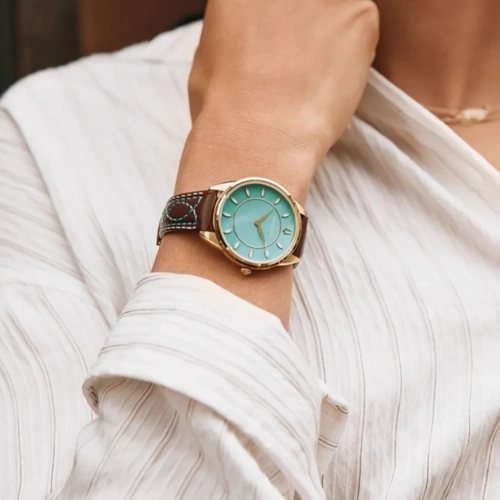 Relógio Bulova Sutton Western - 97L203 Turquesa