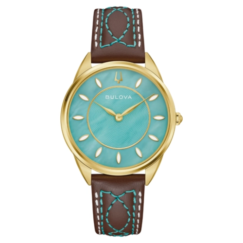 Relógio Bulova Sutton Western - 97L203 Turquesa
