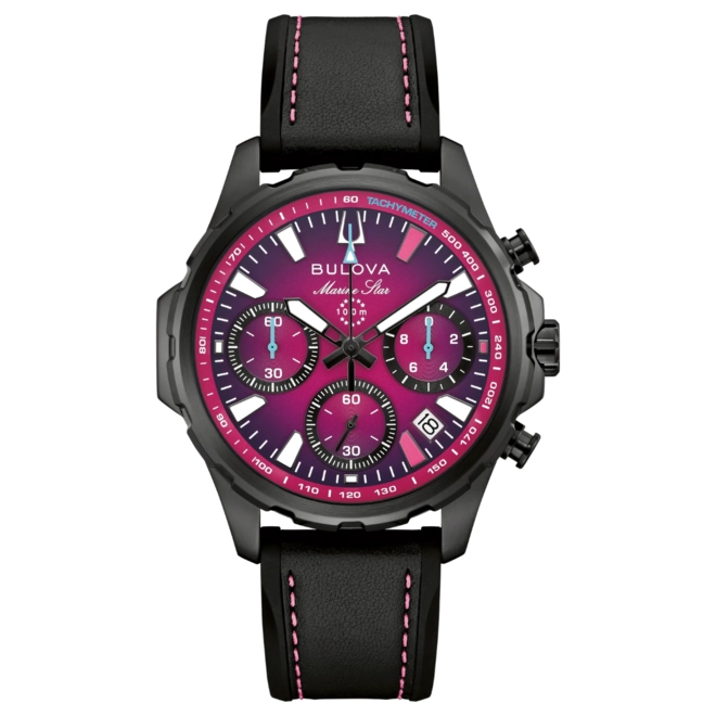 Relógio Bulova Marine Star E1 Team Miami - 98B476 Magenta 1