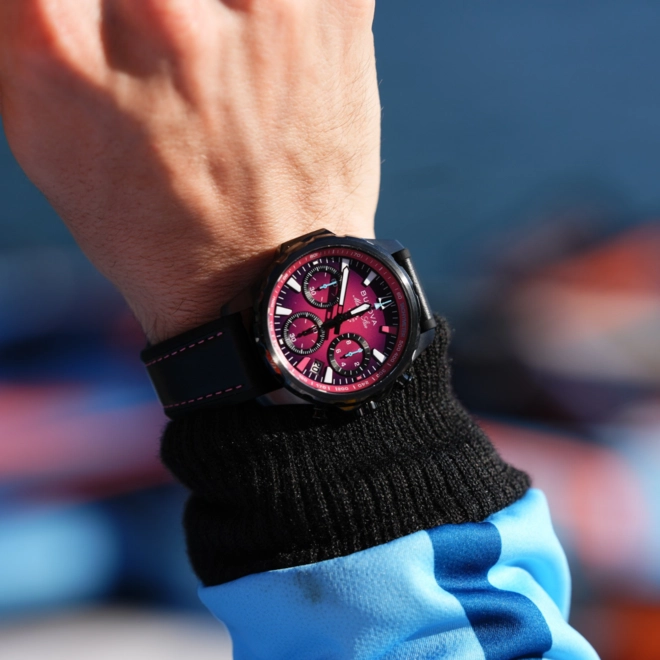 Relógio Bulova Marine Star E1 Team Miami - 98B476 Magenta 3