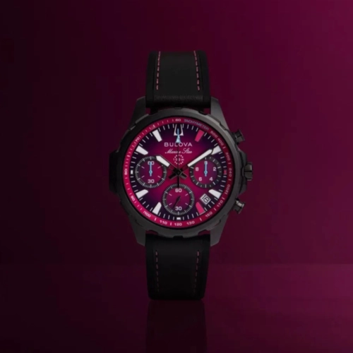 Relógio Bulova Marine Star E1 Team Miami - 98B476 Magenta