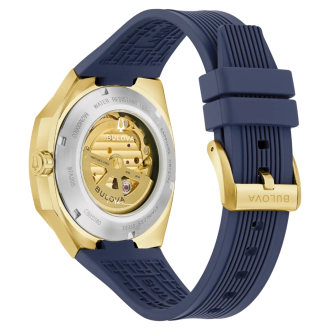 Relógio Bulova Surveyor Marc Anthony Automatic - 97A205 Azul 6