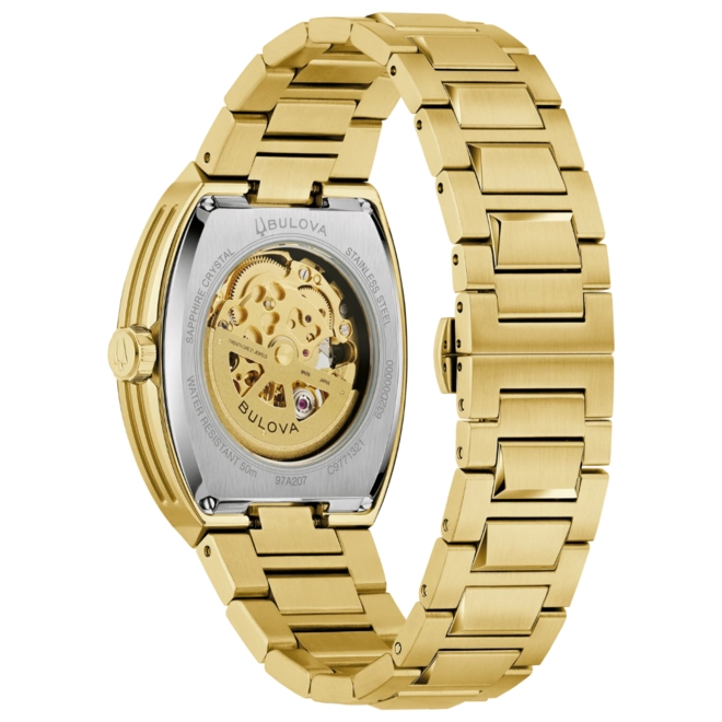 Relógio Bulova Maquina Automático - 97A207 Dourado 4