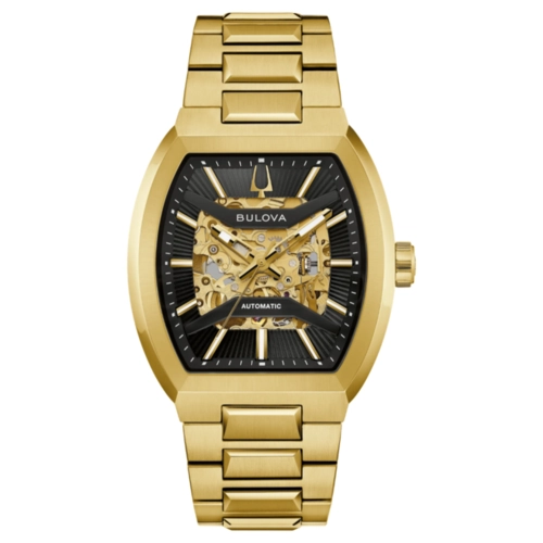 Relógio Bulova Maquina Automático - 97A207 Dourado