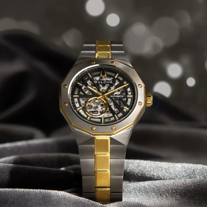 Relógio Bulova Prestige Automático - 98A339 Bicolor 3