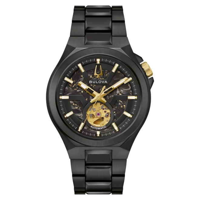 Relógio Bulova Maquina Automático - 98A340 Preto 1