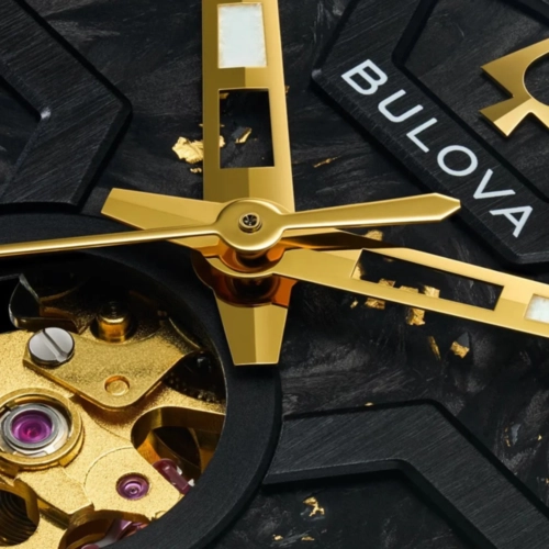 Relógio Bulova Maquina Automático - 98A340 Preto