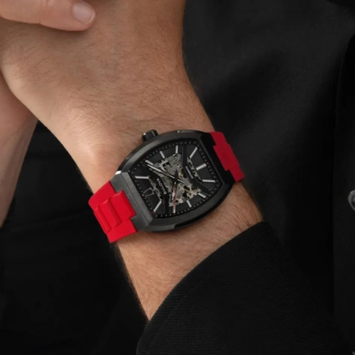 Relógio Bulova Maquina Automático - 98A341 Vermelho