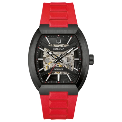 Relógio Bulova Maquina Automático - 98A341 Vermelho