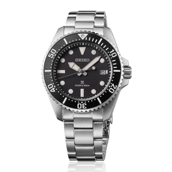 Relógio Seiko Prospex Solar Diver - SNE597B1 P1SX Preto 1