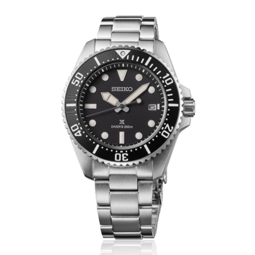 Relógio Seiko Prospex Solar Diver - SNE597B1 P1SX Preto