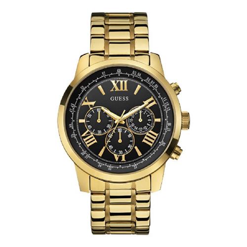 Relogio guess dourado masculino Clearance